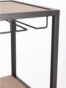 Dulap vinotecă în culoare naturală număr de sticle 12, 51x91x30 cm Isaac – Yes Everyday