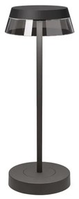 Lampă LED dimabilă de masă Redo 90312 ILUNA LED/2,5W/5V 3000 mAh IP65 negru