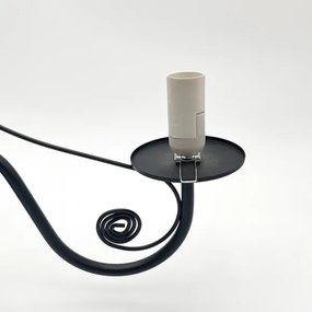 Lustră pe lanț Brilagi COTTAGE 3xE14/40W/230V negru/maro