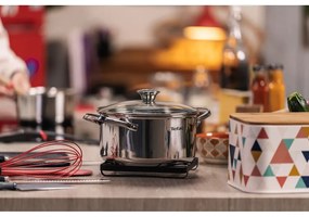 Oală din inox adecvată pentru plita cu inducție Cook Eat – Tefal