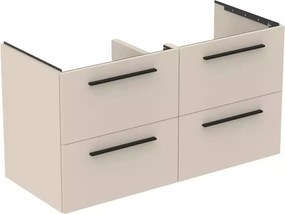 Dulap baza suspendat Ideal Standard i.life B bej nisipiu mat 4 sertare 120 cm