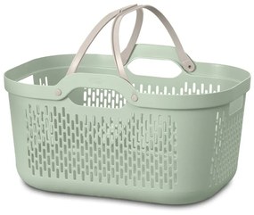 Coș de rufe verde deschis din plastic 45 l – Addis