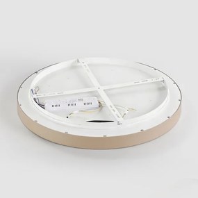 Brilagi - Corp de iluminat LED dimabil GLASS POOL DOUBLE LED/48W/230V 40 cm bej + telecomandă