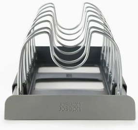 Organizator de vase Joseph Joseph 85167, 7 Separatoare reglabile, Extensibil, Gri/Negru