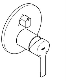 GROHE LINEARE 24095001 - baterie, crom lucios