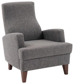 Fotoliu PULA, gri închis