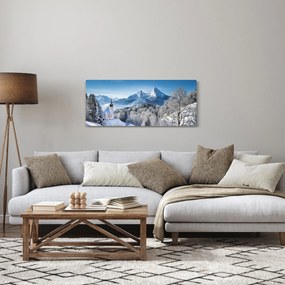 Tablou - O privire asupra peisajului de iarnă (120x50 cm)