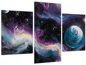 Tablou - Univers pictat (90x60 cm)