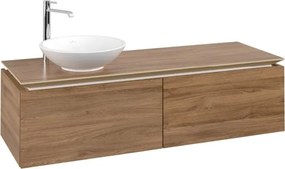Villeroy & Boch Legato dulap 140x50x38 cm sub chiuveta pe perete stejar B58700RH