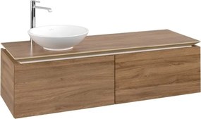 Villeroy &amp; Boch Legato dulap 140x50x38 cm dulap atârnat sub chiuvetă stejar B58700RH