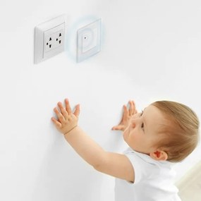 Senzor de mișcare cu infraroșu 180° 300W/230V alb