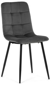 Set de scaune de sufragerie CT-281 GREY4, 4 buc