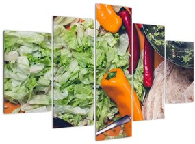 Tablou cu legume (150x105 cm)