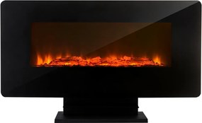 Șemineu electric, montare pe perete/montare pe picior, 1500w, telecomanda