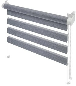 Jaluzea gri zi/noapte 42,5x150 cm Zebra Natur – Gardinia