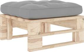 vidaXL Taburet de grădină din paleți, lemn de pin tratat