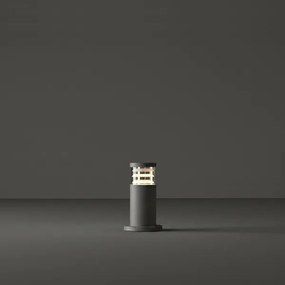 Ideal Lux - Lampă de exterior TRONCO 1xE27/42W/230V 25 cm IP65 antracit