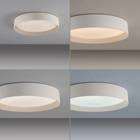 Schöner Wohnen 14594-39 - plafonieră LED dimabilă TAVOLI LED/20W/230V gri + telecomandă