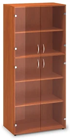 Dulap înalt ProOffice 80 x 45,8 x 178 cm, cireș
