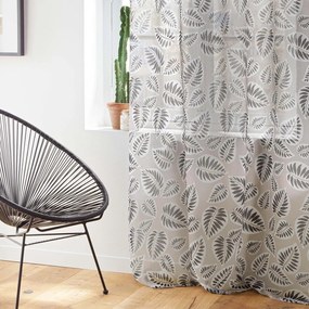 Perdea neagră/bej 140x280 cm Alma – douceur d'intérieur