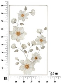 Decorațiune de perete Mauro Ferretti Flix, alb -