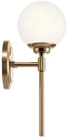 Aplică LED pentru baie Kichler KL-BENNO1-CPZ BENNO 1xG9/3W/230V IP44 alamă