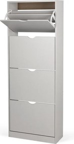 Pantofar gri cu deschidere înclinată 60x157x24 cm Stelo – Bonami Essentials