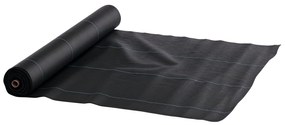 Outsunny Folie pentru Mulcire 60g/m², Respirabilă și Anti-UV din Polipropilena, 100x2 m, Negru | Aosom Romania