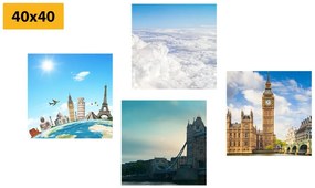 Set tablouri excursie în Londra