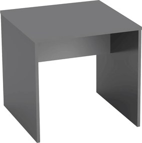 Masa birou, RIOMA NEW TYP 17, gri grafit, DTD laminat, 80x80x76 cm