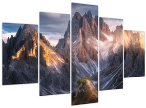 Tablou - Panoramă de munte (150x105 cm)