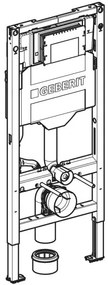 Rezervor wc cu cadru incastrat Geberit Duofix Sigma UP320 sistem de fixare si set izolare fonica