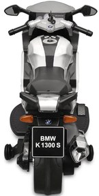 Motocicleta electrica pentru copii BMW 283 V, rosu, 6 V Alb