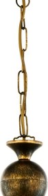 Brilagi - Lustră pe lanț MOLLERO 1xE27/15W/230V Ø 24 cm bronz/patină