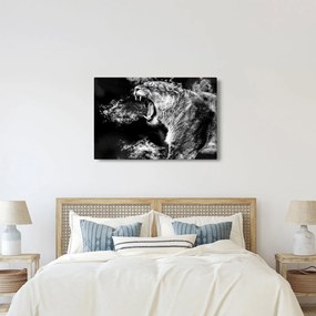 Tablou - Portretul unei leoaice (90x60 cm)