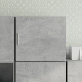 vidaXL Dulap de perete, gri beton, 45x42,5x40 cm, lemn prelucrat