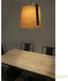 Pendul lemn design deosebit diametru 50cm STOOD 29848