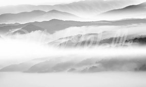 Fototapet, Calm Mountains, Rebel Walls