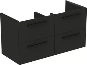 Dulap baza suspendat Ideal Standard i.life B gri carbon mat 4 sertare 120 cm