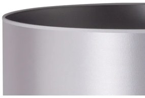 Lampadar Duolla CANNES 1xE27/15W/230V d. 45 cm argintiu/alb