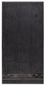 Prosop de corp 4Home Bamboo Premium gri închis, , 70 x 140 cm