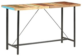 vidaXL Masă de bar, 180 x 70 x 107 cm, lemn masiv reciclat