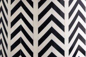 Masuta auxiliara design unicat Bone Inlay 45cm A-43660 VC