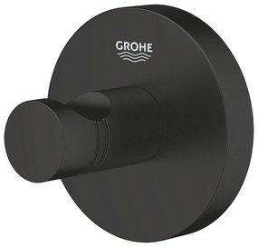 Cuier simplu Grohe Start negru mat