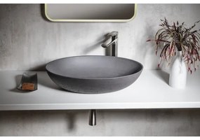 Sapho - Lavoar pentru blat FORMIGO 60 x 40 cm beton/antracit