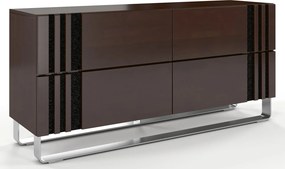 Comodă lemn masiv Ruud Fag, 160 × 46 × 77 cm