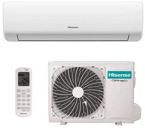 Aparat de aer conditionat invertor Hisense Wings PRO KB70BT1E, 24000 BTU, A++/A+++, Pana la 38 m², Hi-Nano, I Feel, Alb