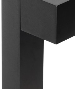 Lampă industrială de exterior în picioare neagră 35 cm IP44 - Baleno