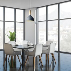 Pendul stil nordic metal gri Drusilla