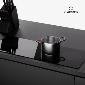 Klarstein Masterzone Slim Round plită cu inducție, max. 7200 W, încorporat, 4 zone